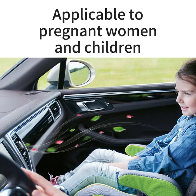 Mini Metal Car Air Purifier and Aromatherapy Diffuser