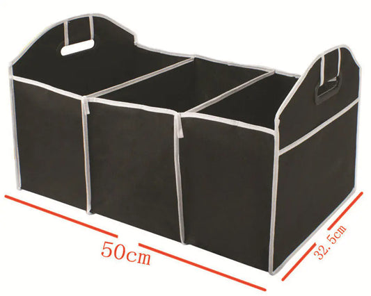 Car Non-Woven Storage Box and Trash Bin (Foldable)